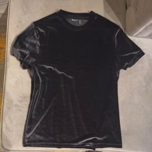 Men's asos design - Black velvet shirt- #gothfashion - never worn - size xl